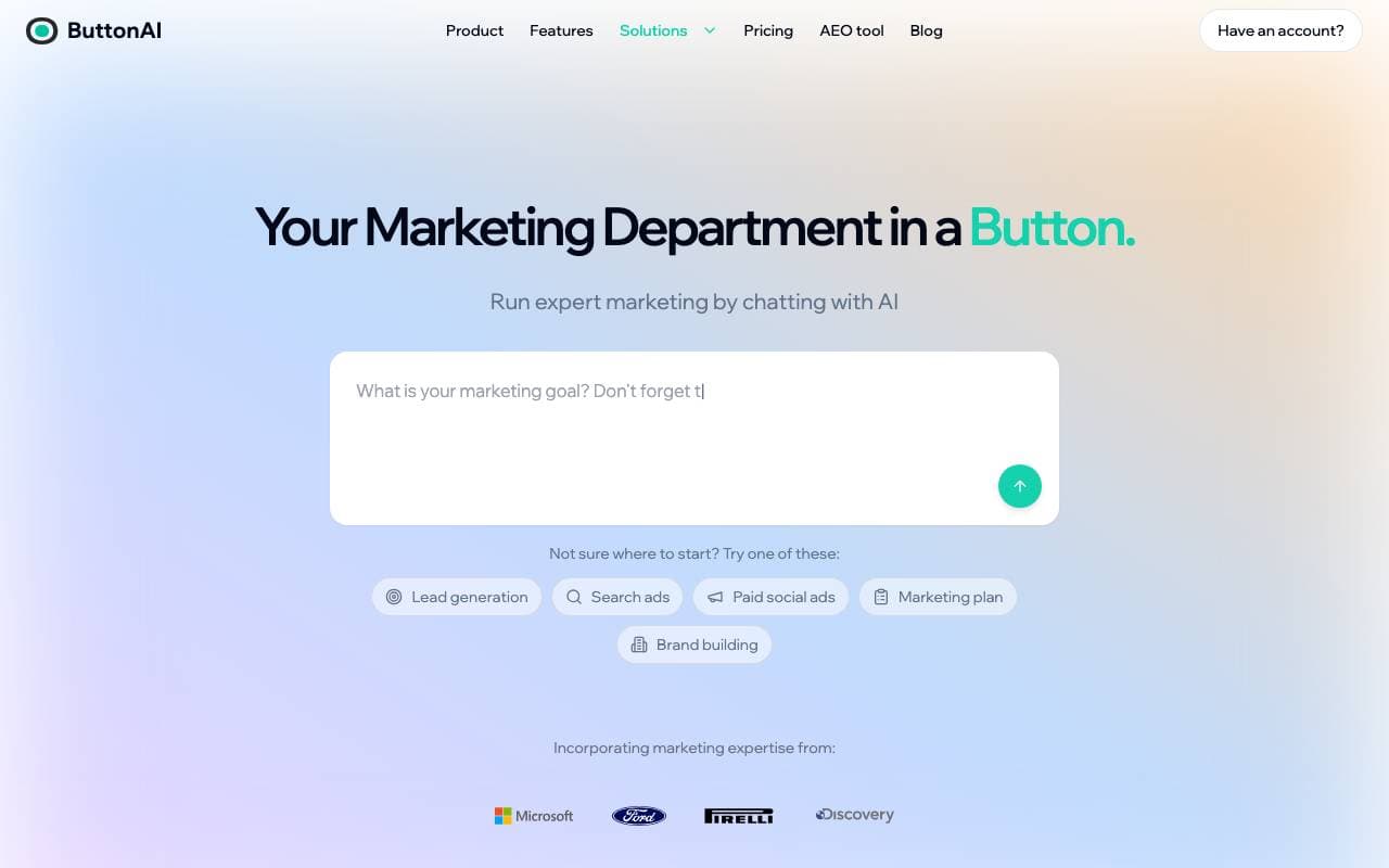 ButtonAI interface preview