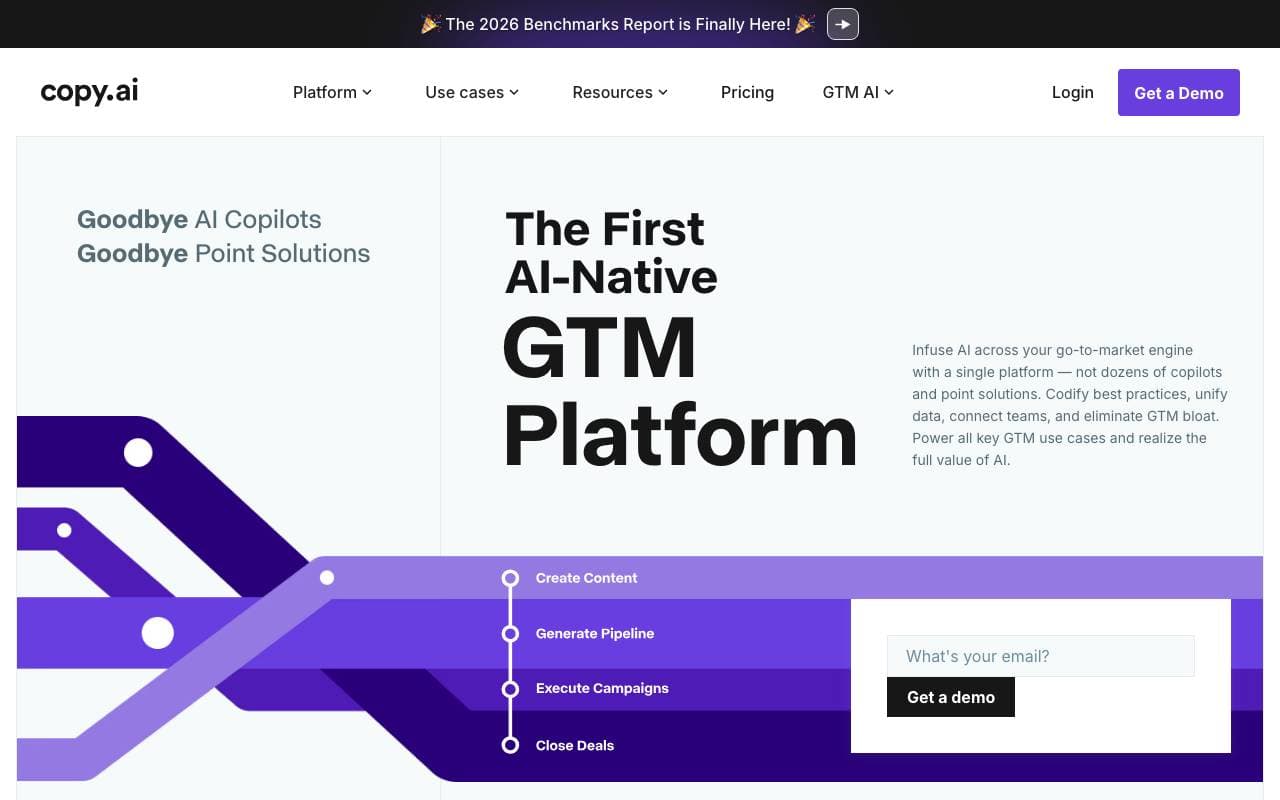 Copy Ai interface preview