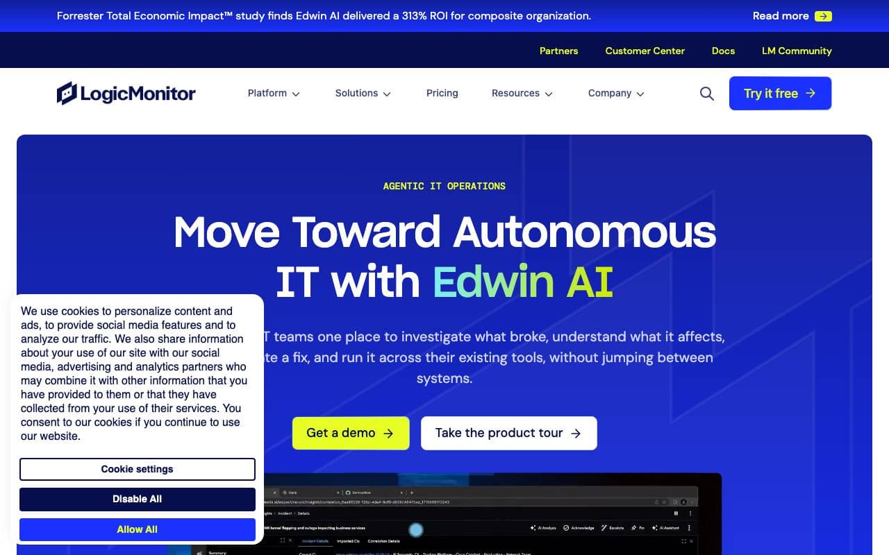 Edwin AI interface preview