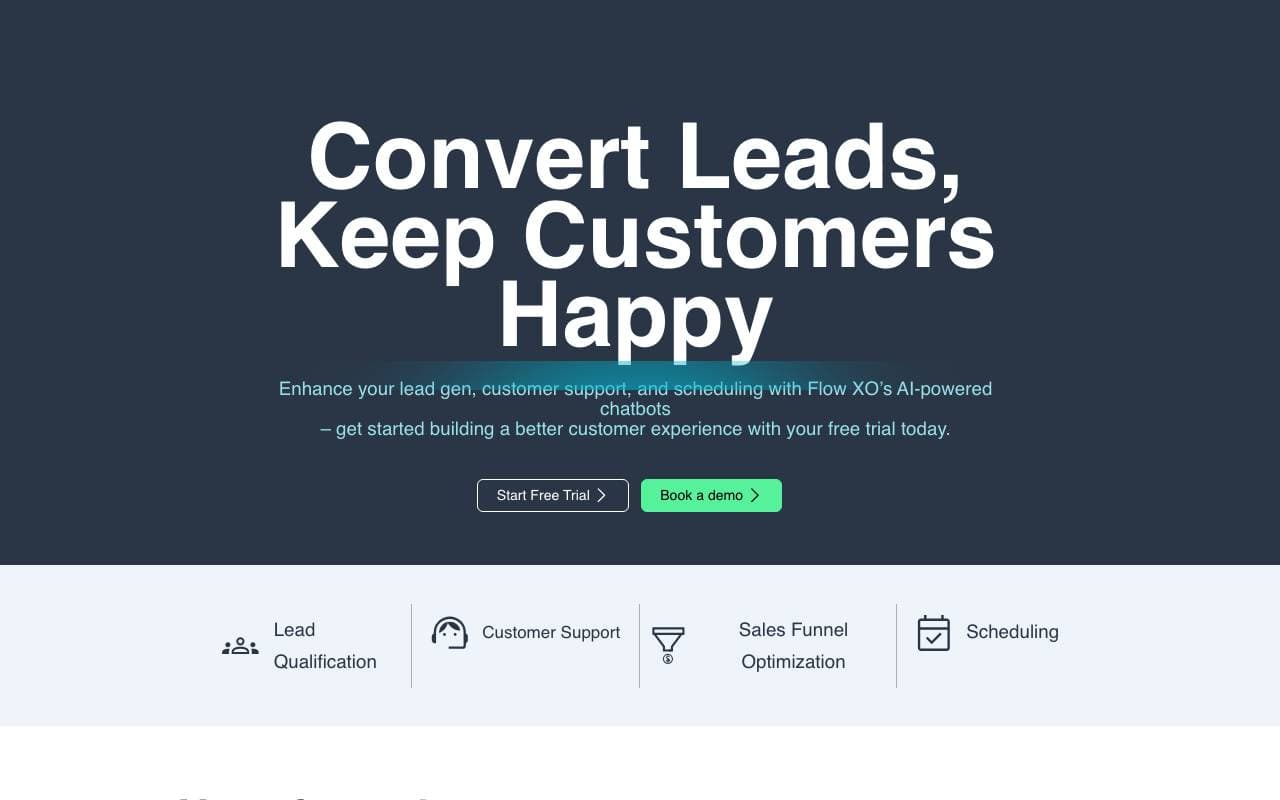 Flow XO interface preview