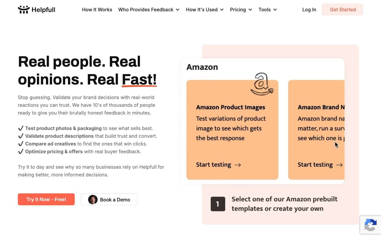 Helpfull interface preview