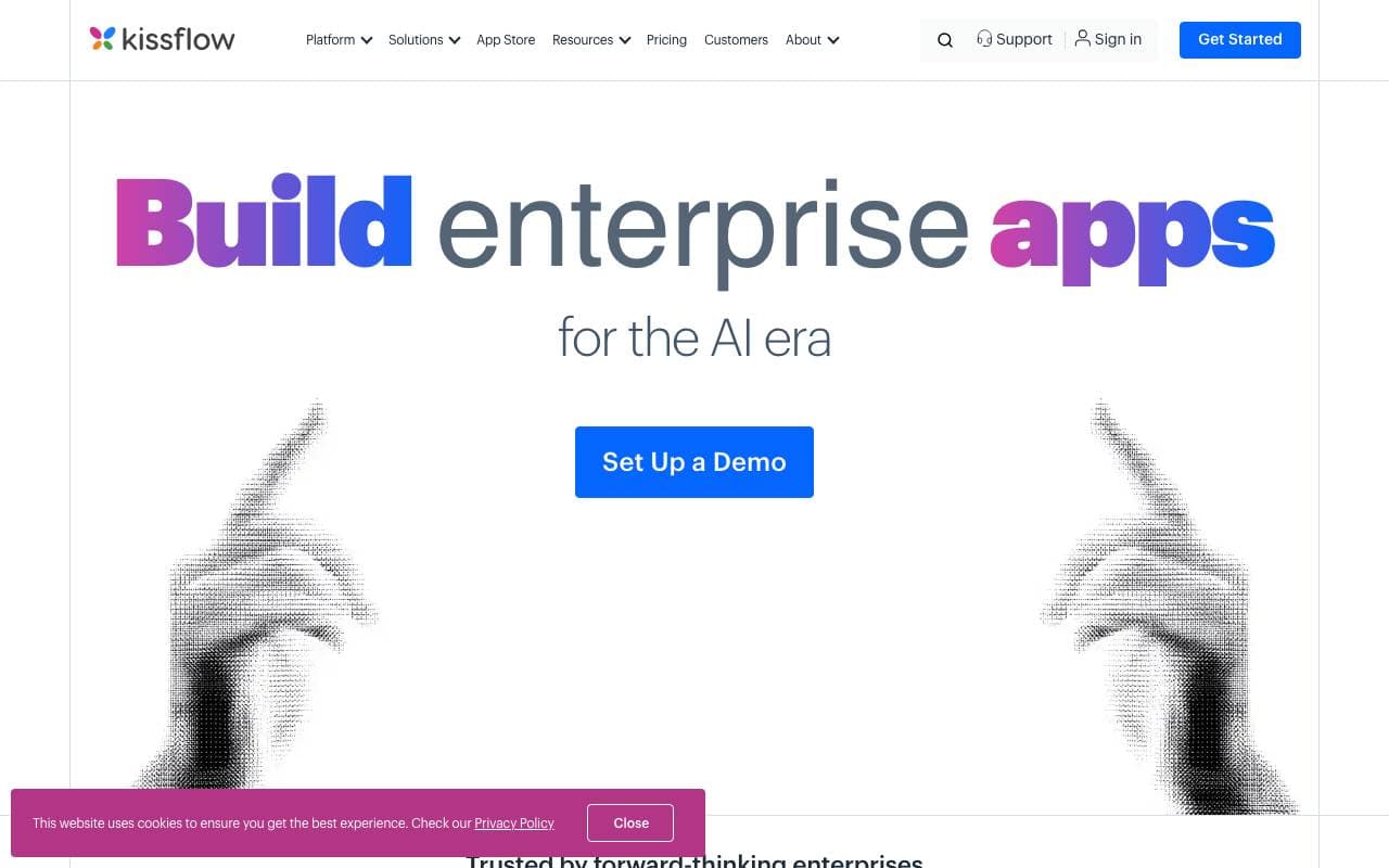 Kissflow interface preview