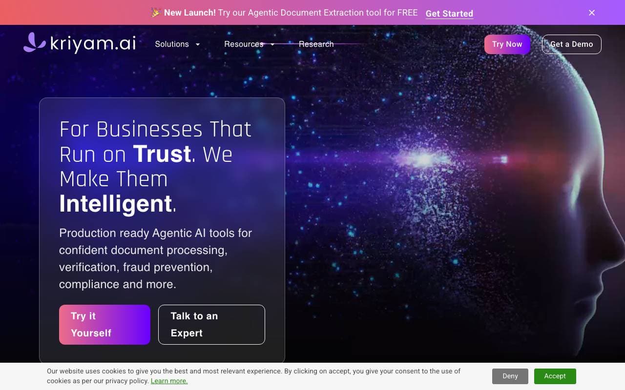 Agent screenshot