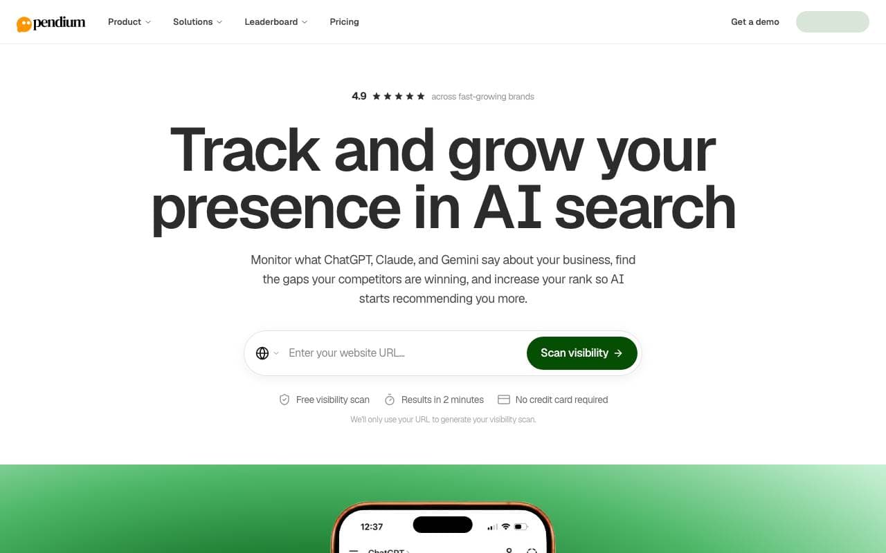 Agent screenshot