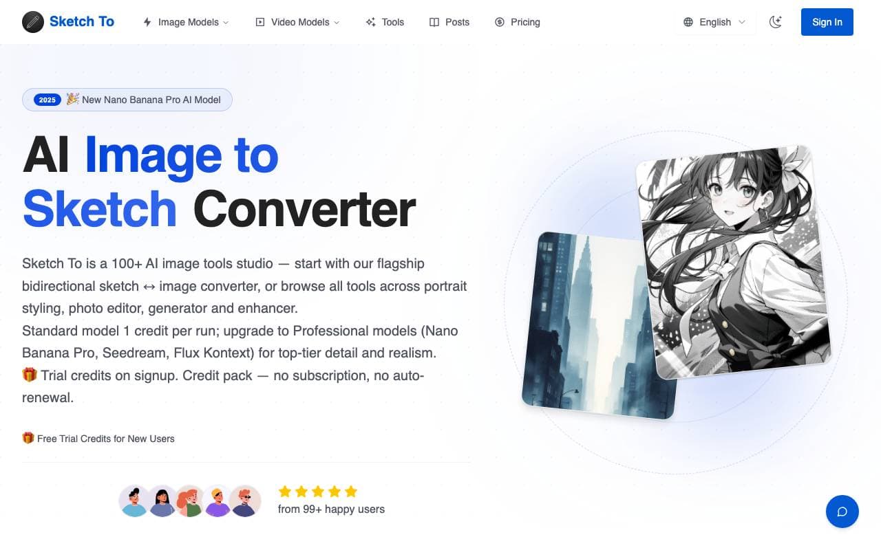 Sketch To interface preview