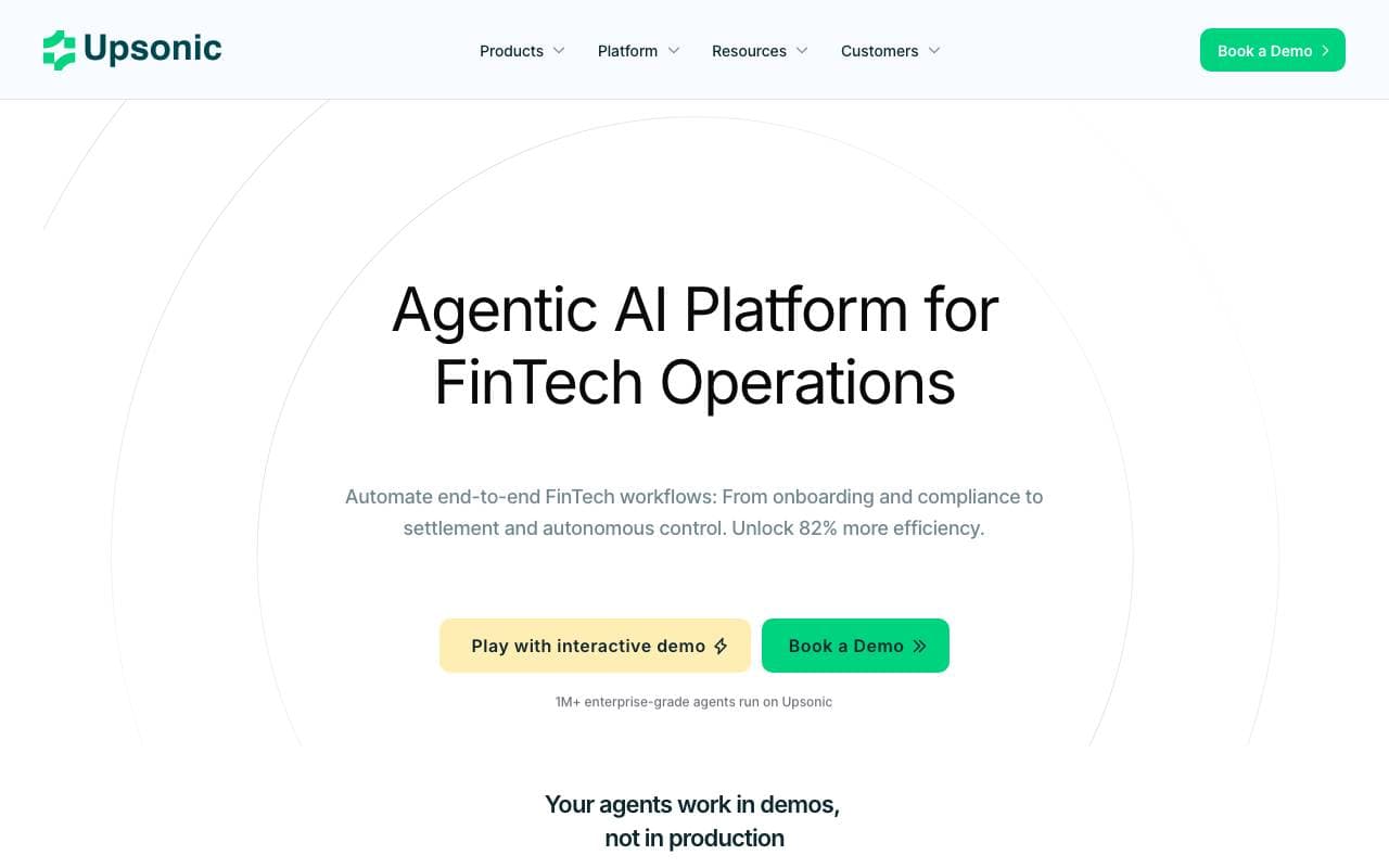 upsonicAI interface preview