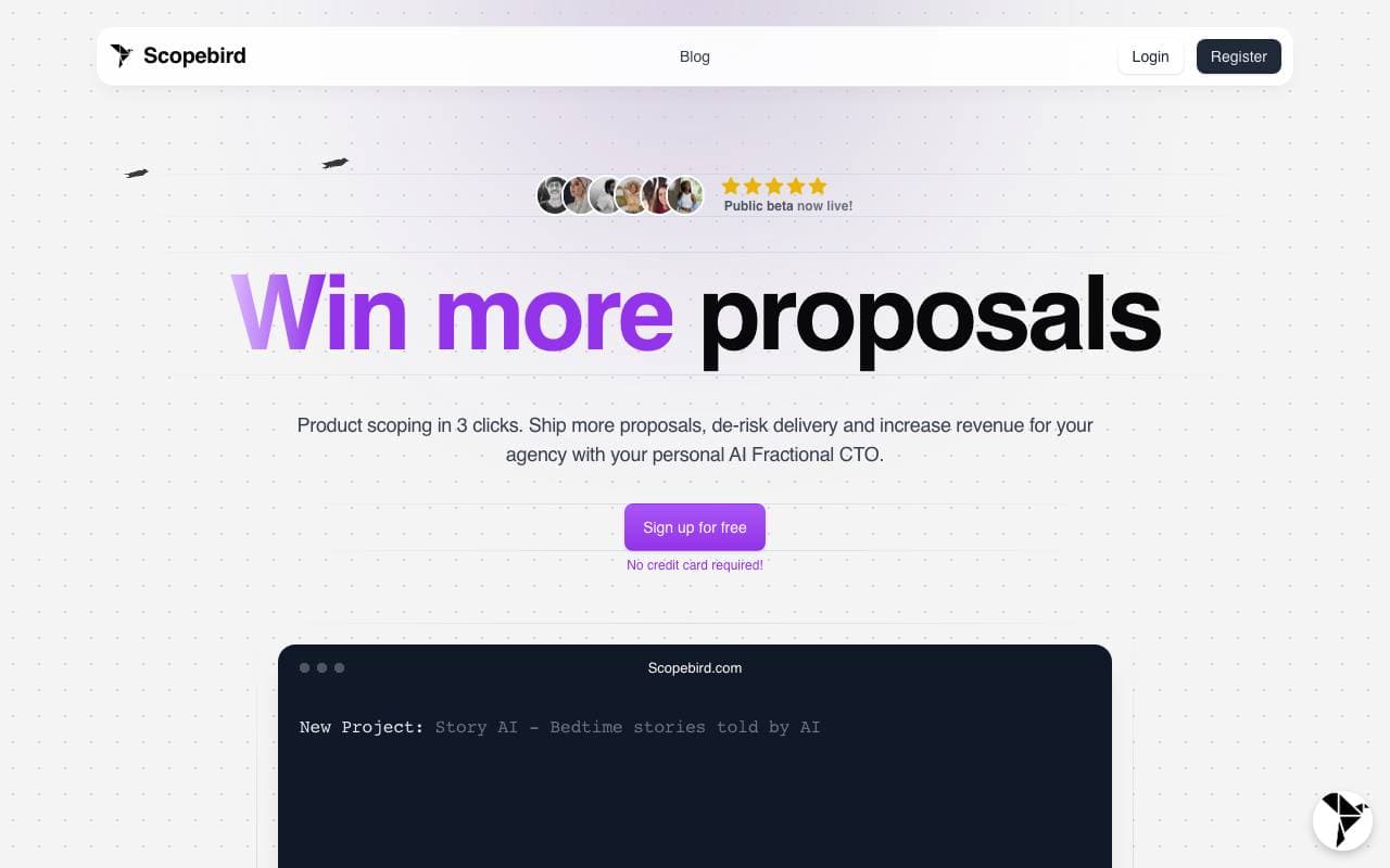 Xavier AI interface preview