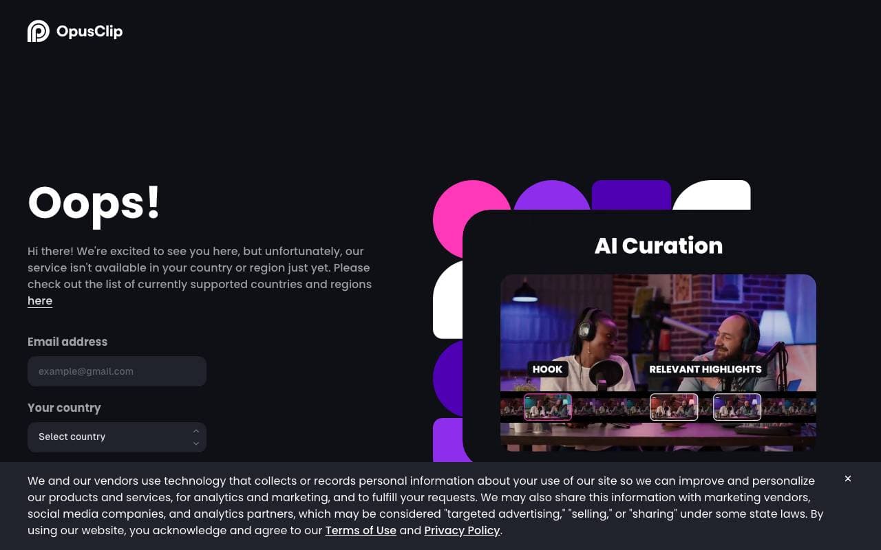 Agent Opus interface preview