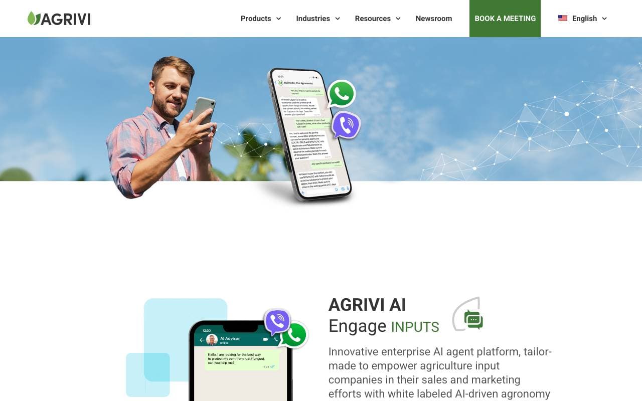 AGRIVI Engage interface preview