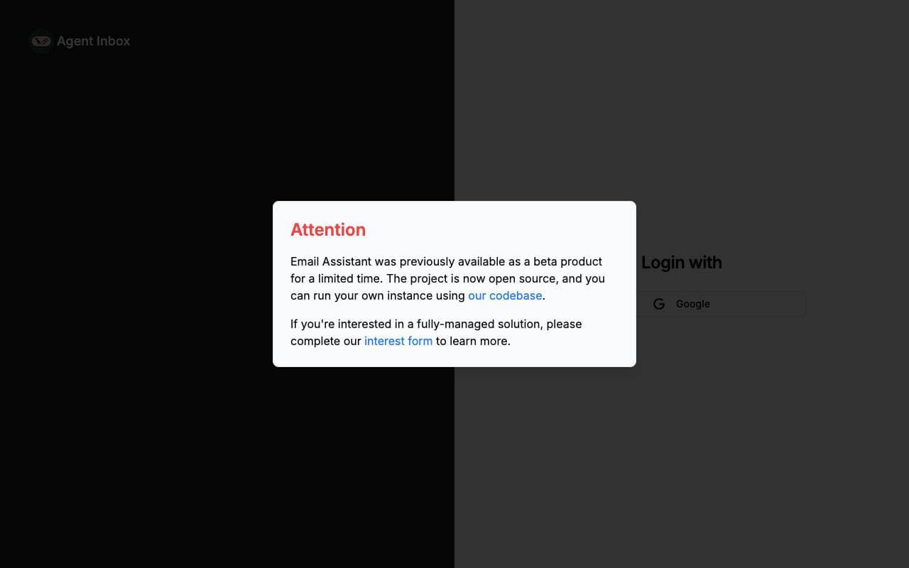 AI Email Assistant interface preview