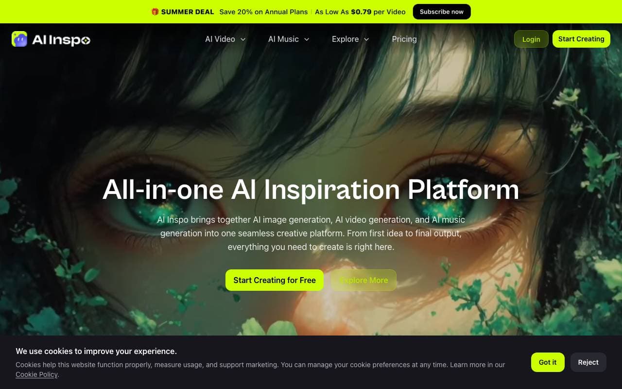 AI InSpo interface preview