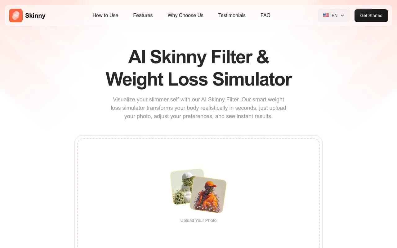 AI Skinny Filter interface preview