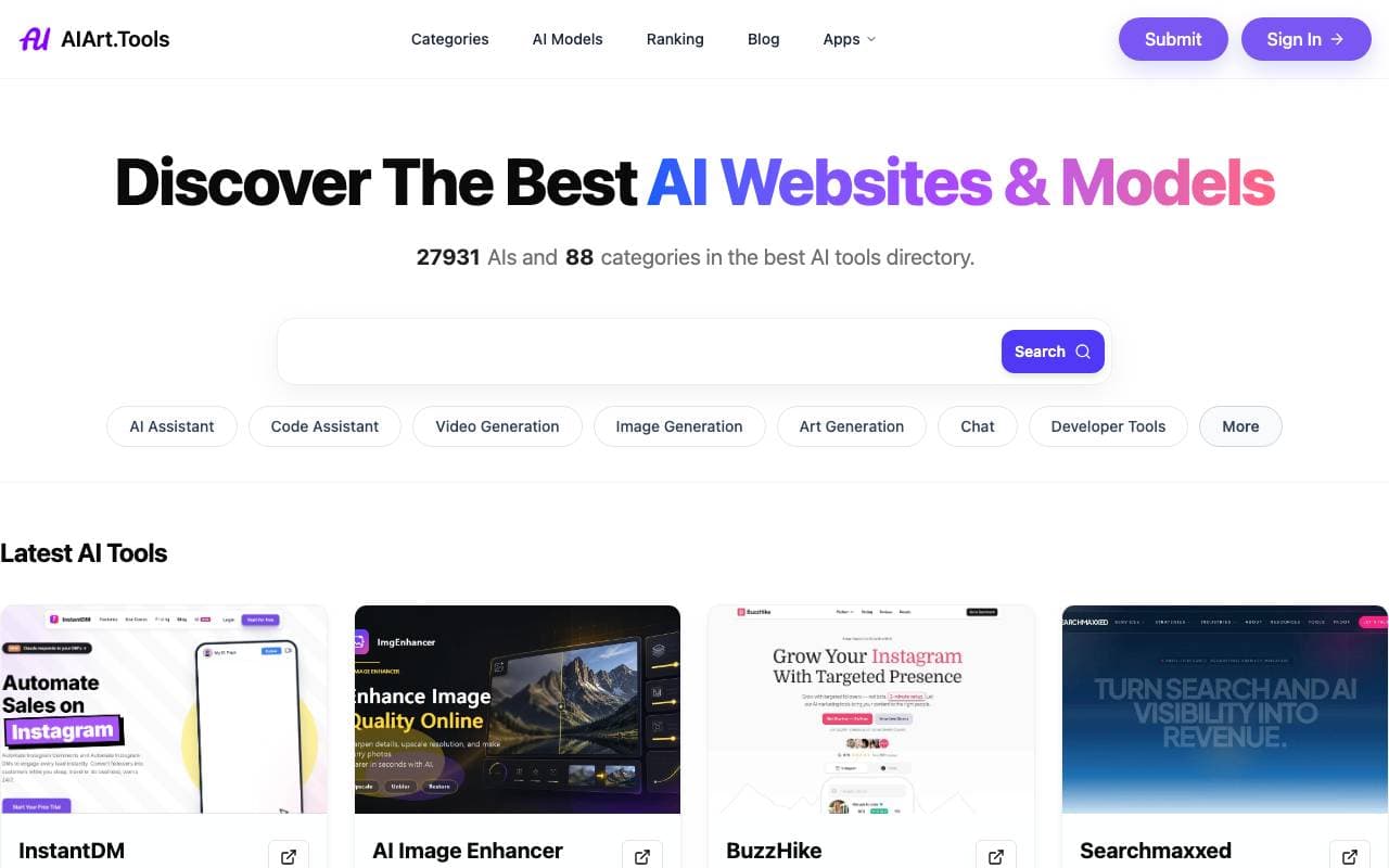 AIArt.Tools interface preview