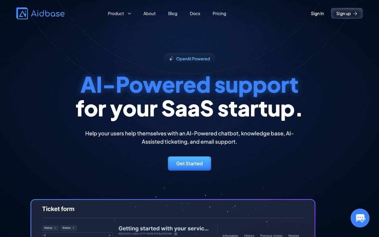 Aidbase interface preview