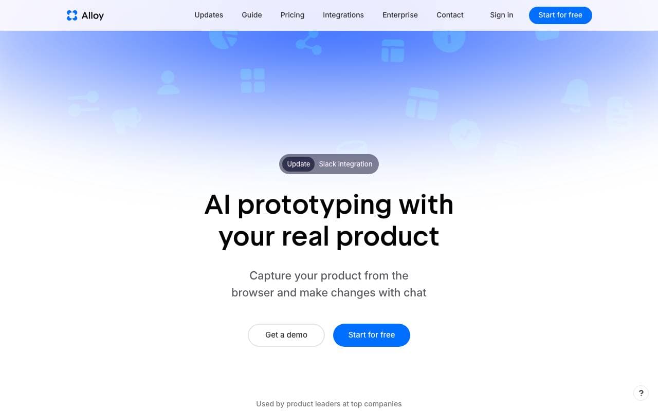 Alloy interface preview