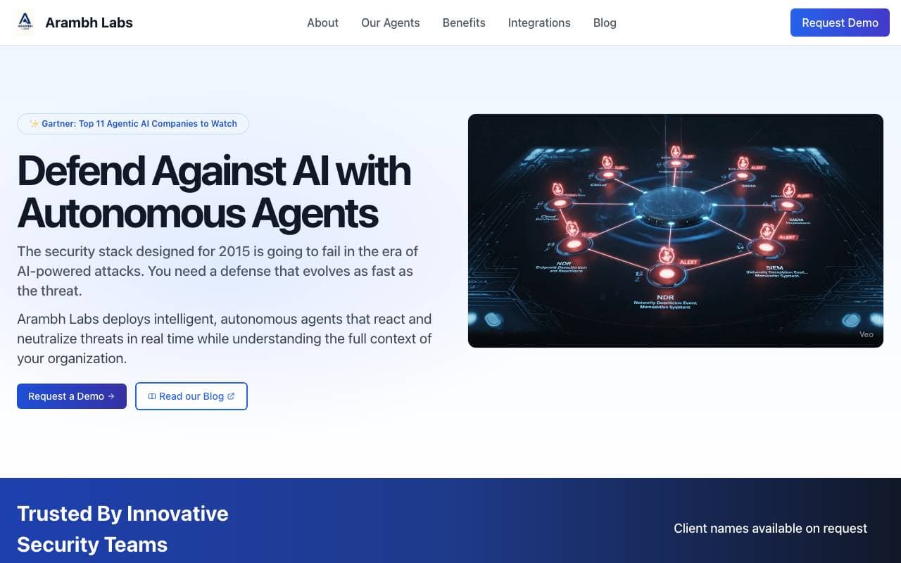 Arambh AI interface preview