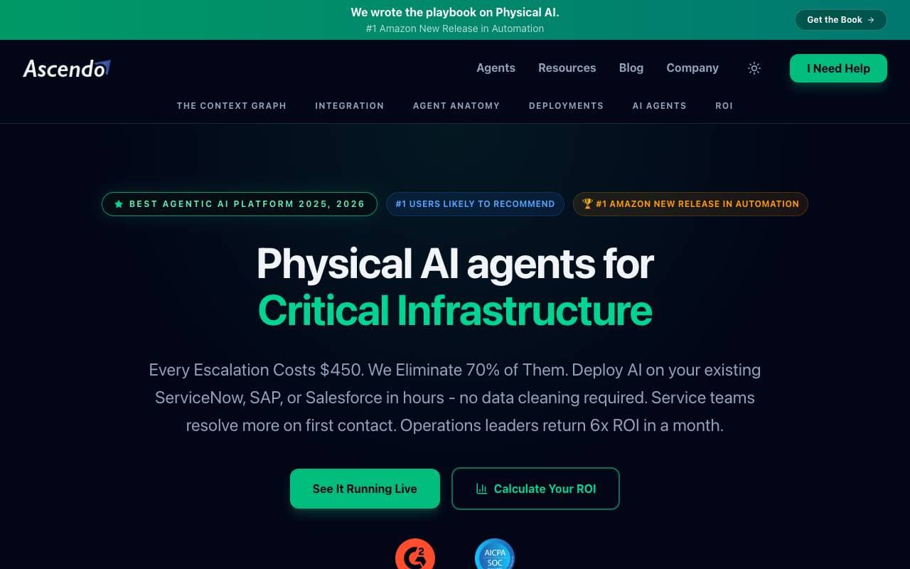 Ascendo AI interface preview