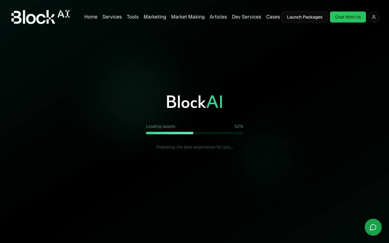 BlockAI Bot interface preview