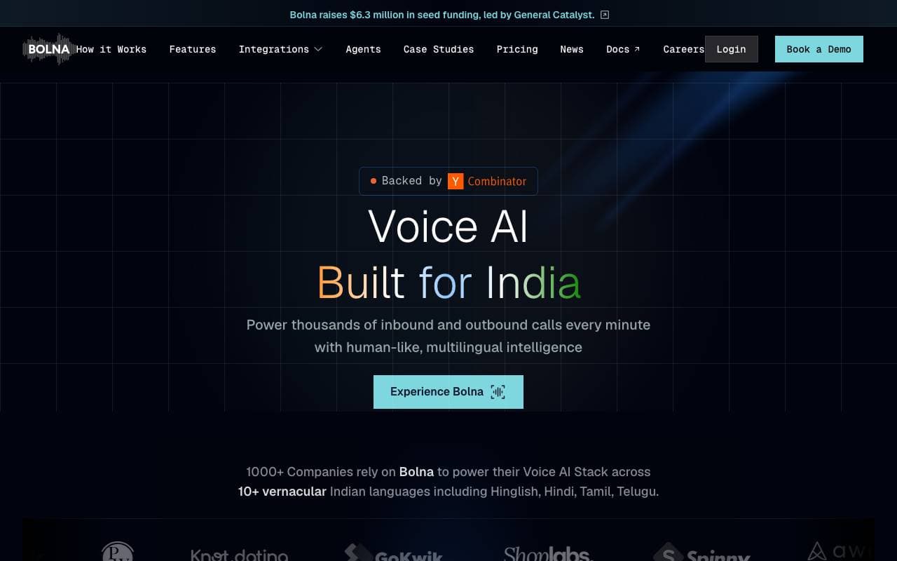 Bolna interface preview