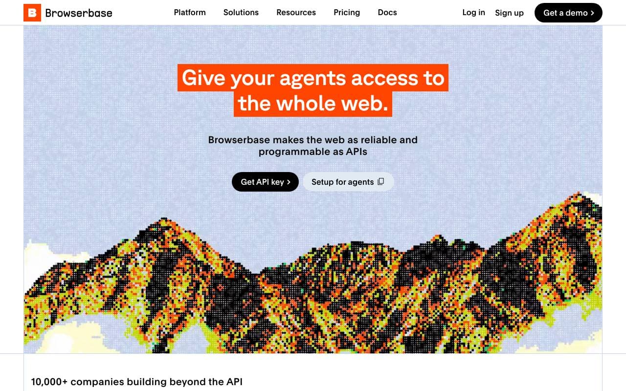 Browserbase interface preview