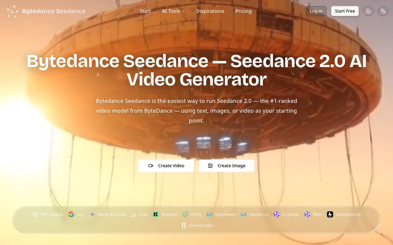 bytedanceseedance interface preview