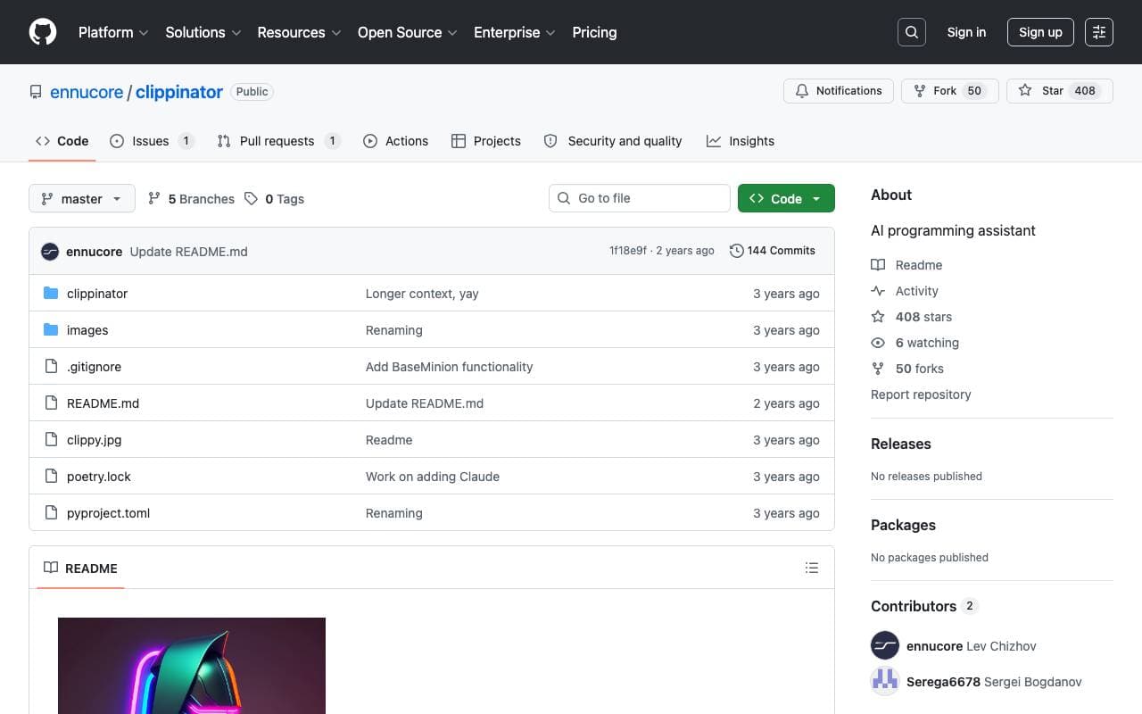 Clippinator interface preview