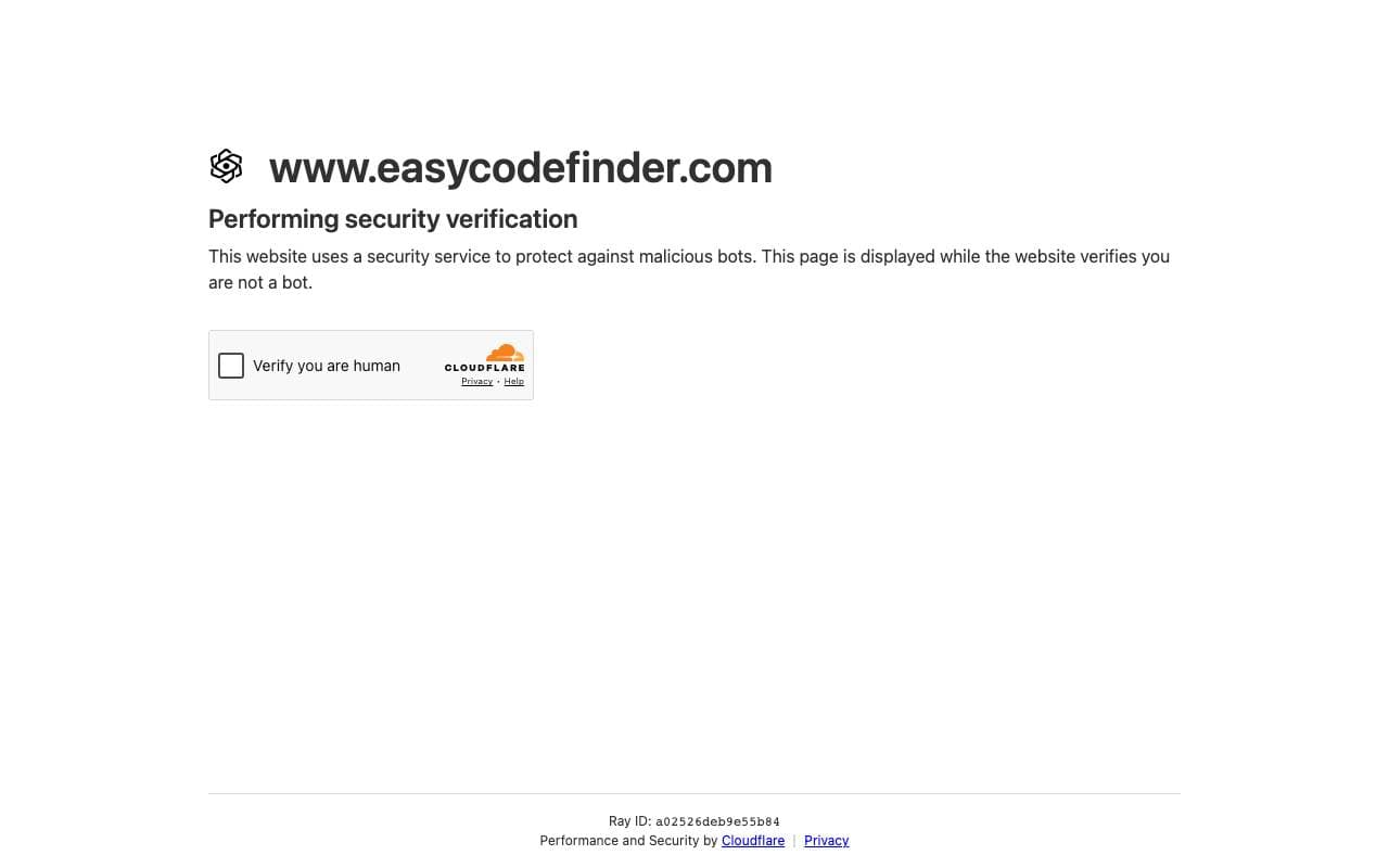 EasyCodeFinder interface preview