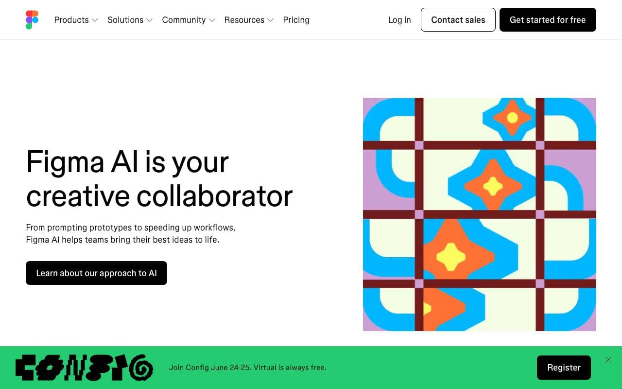 Figma AI interface preview