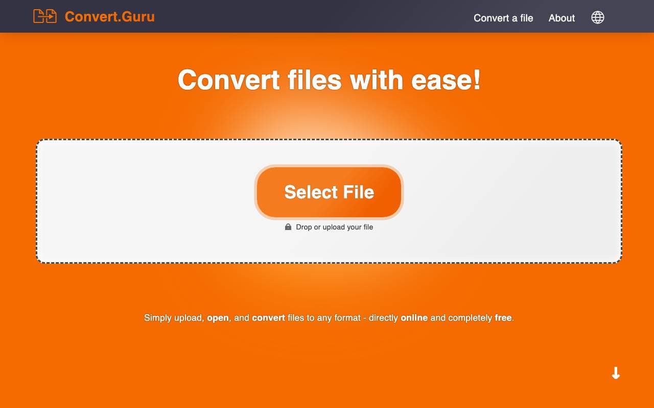 File Convert MCP Server interface preview
