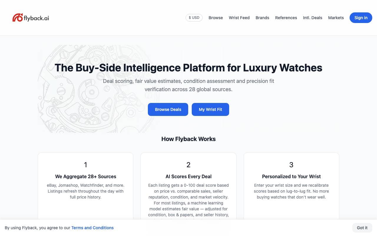 Flyback.ai interface preview