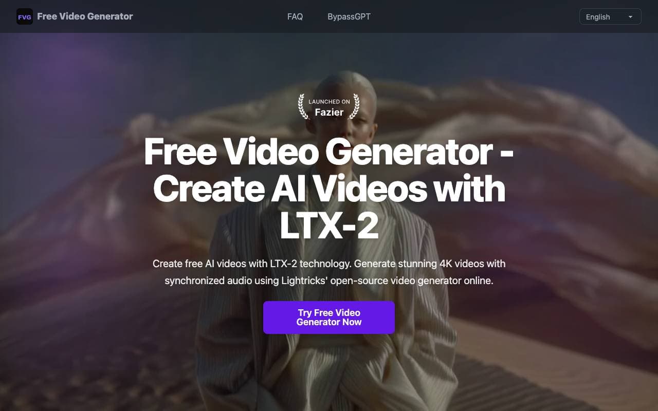 Free Video Generator interface preview