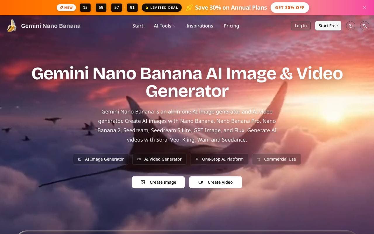 Gemini Nano Banana interface preview