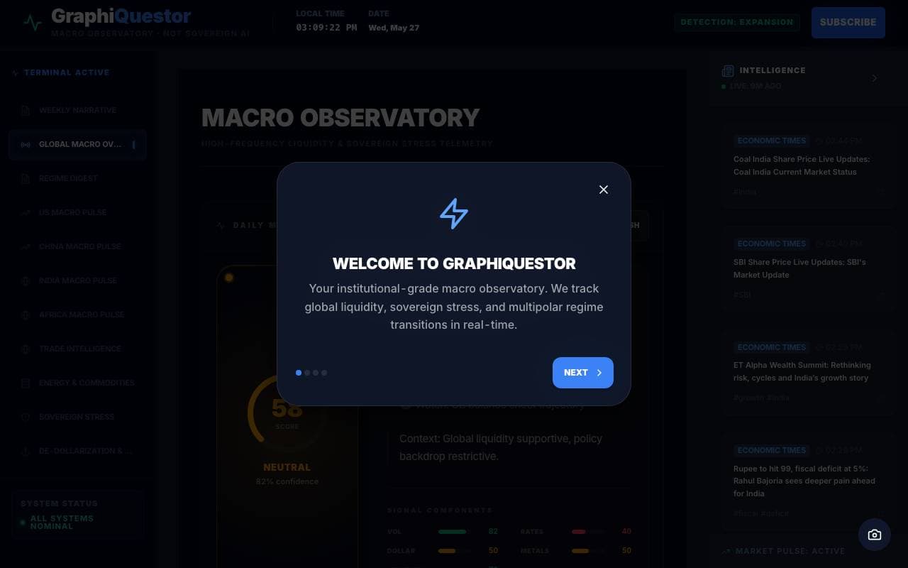 Graphiquestor interface preview