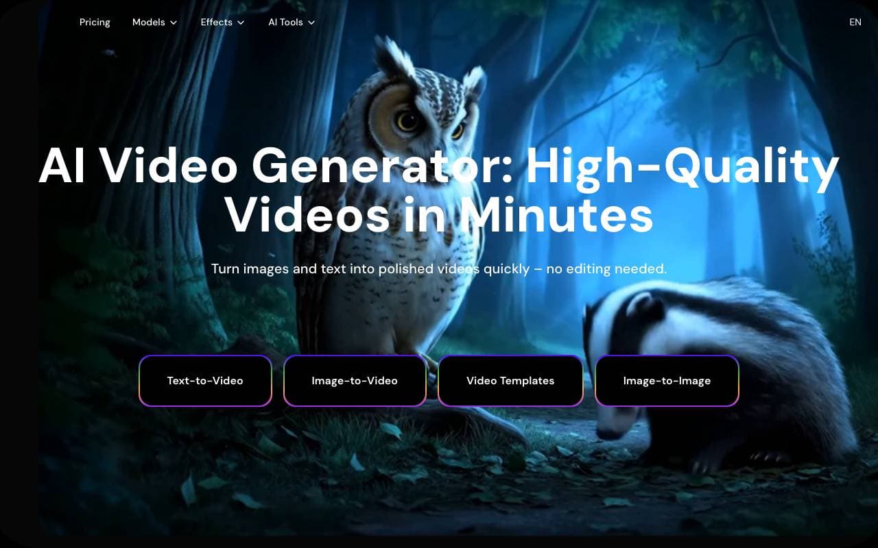 ImageToVideoMaker interface preview