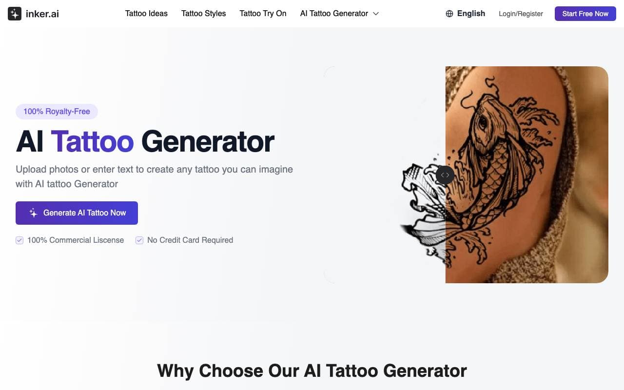 Inker AI interface preview