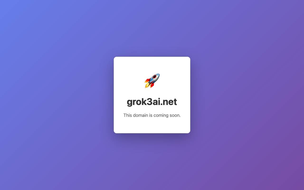 Latest Grok 3 AI interface preview