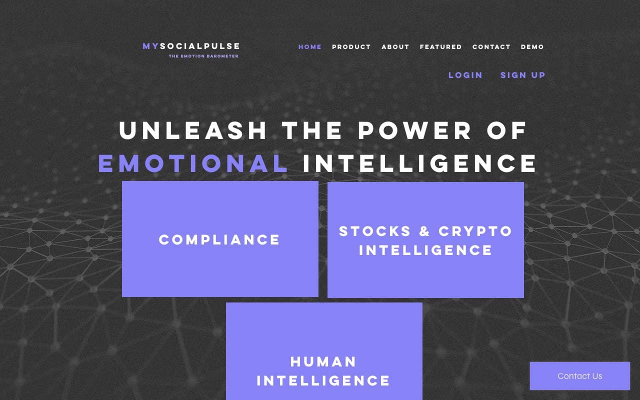 MySocialPulse interface preview