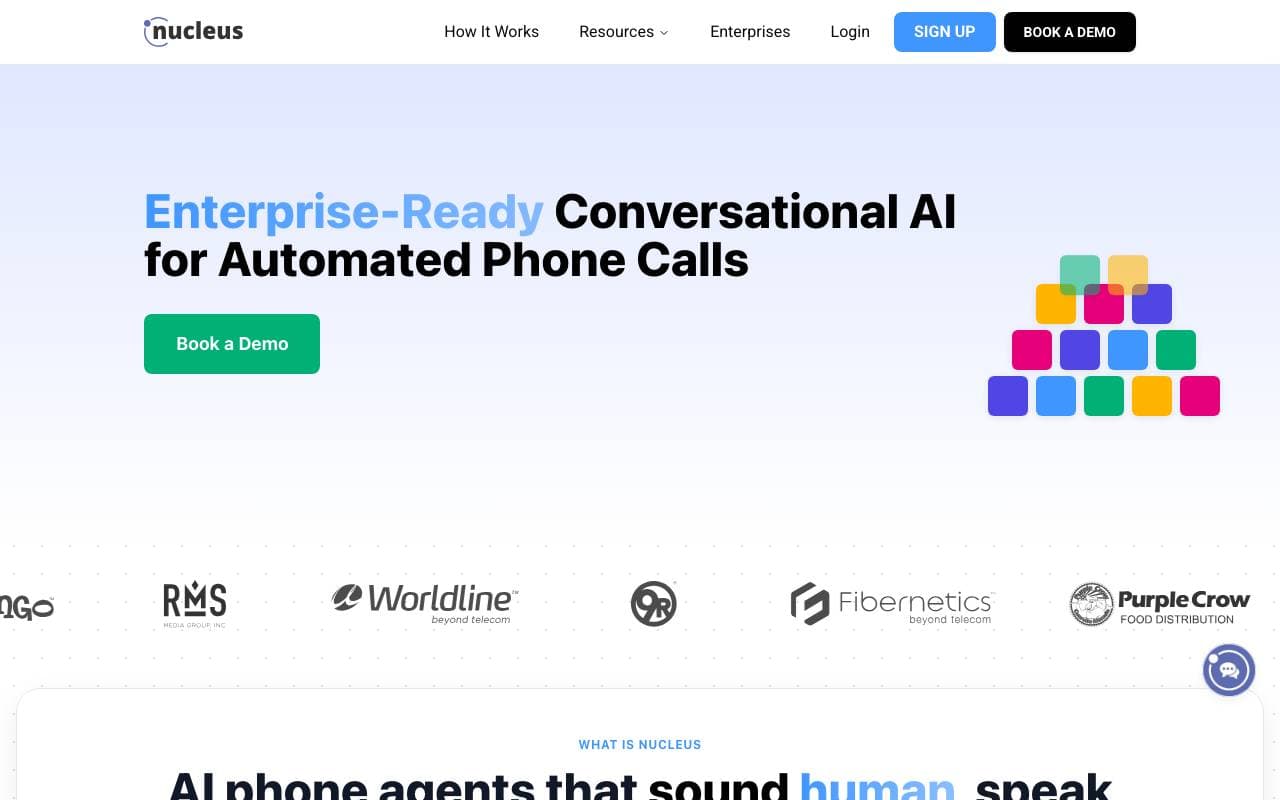 Nucleus AI interface preview