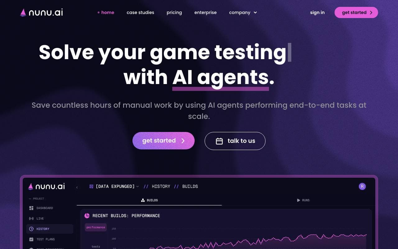 nunu.ai interface preview