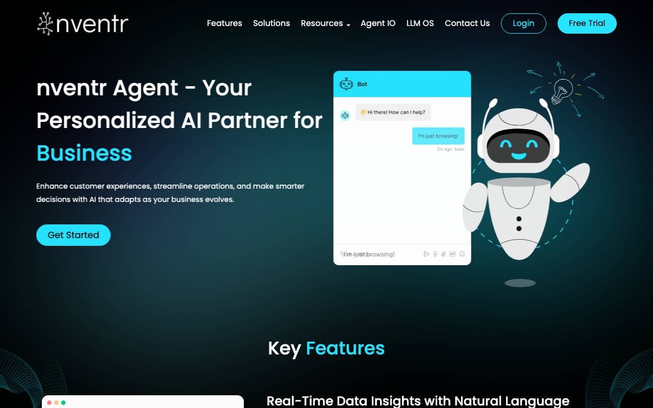 nventr Agent interface preview