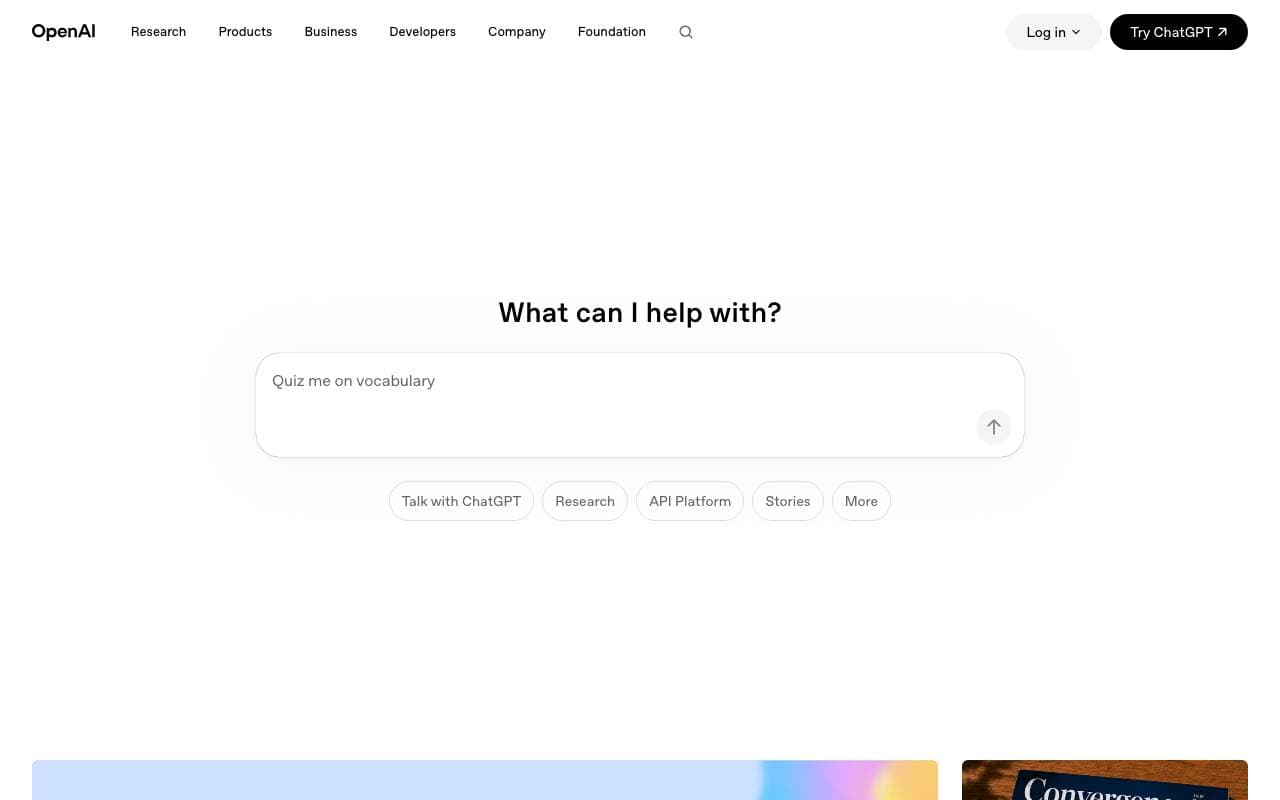 OpenAI Advanced Voice interface preview