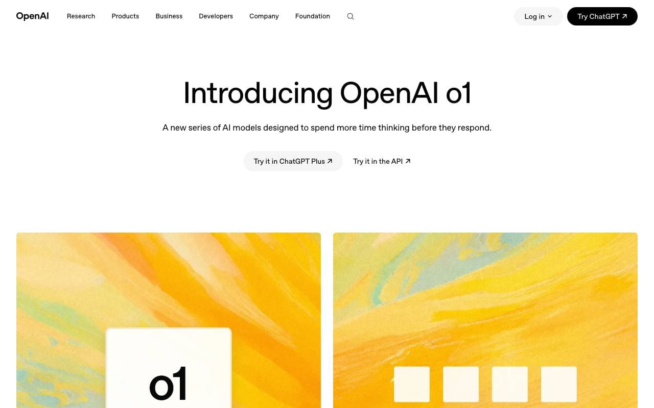 OpenAI operator (o1) interface preview