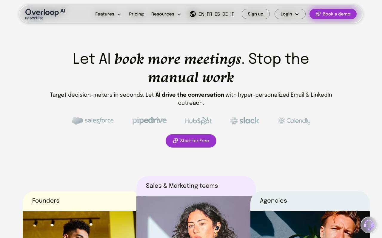 Overloop AI interface preview