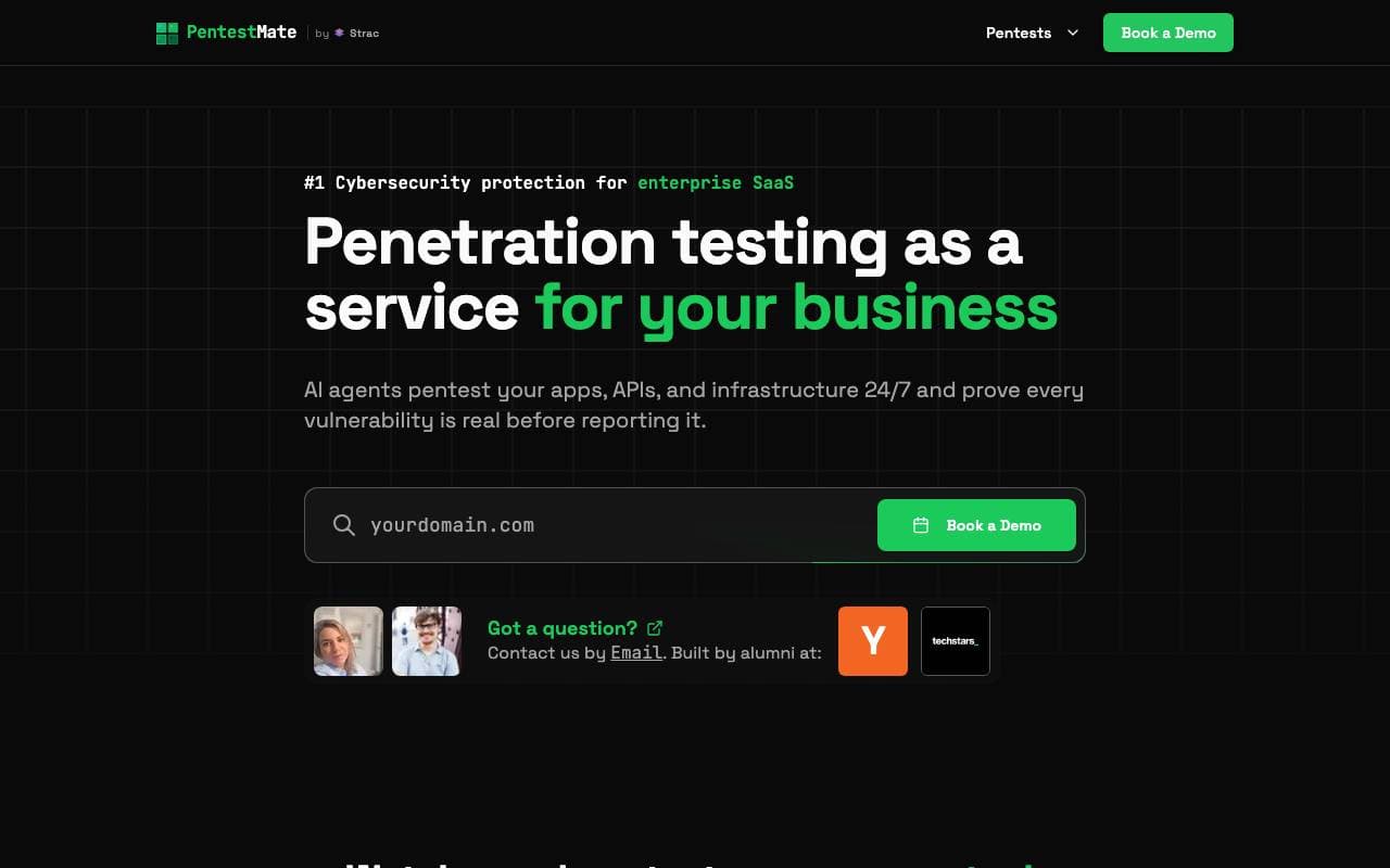 PentestMate interface preview