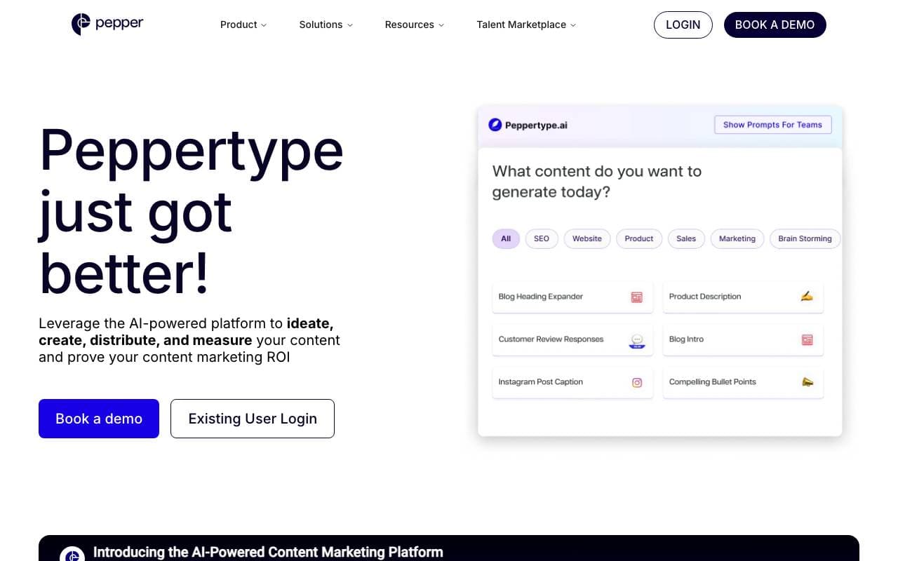 Peppertype.ai interface preview