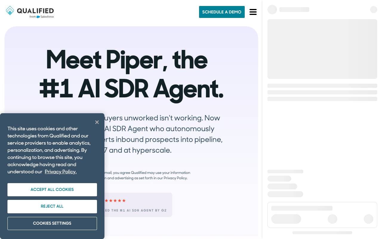 Piper SDR interface preview