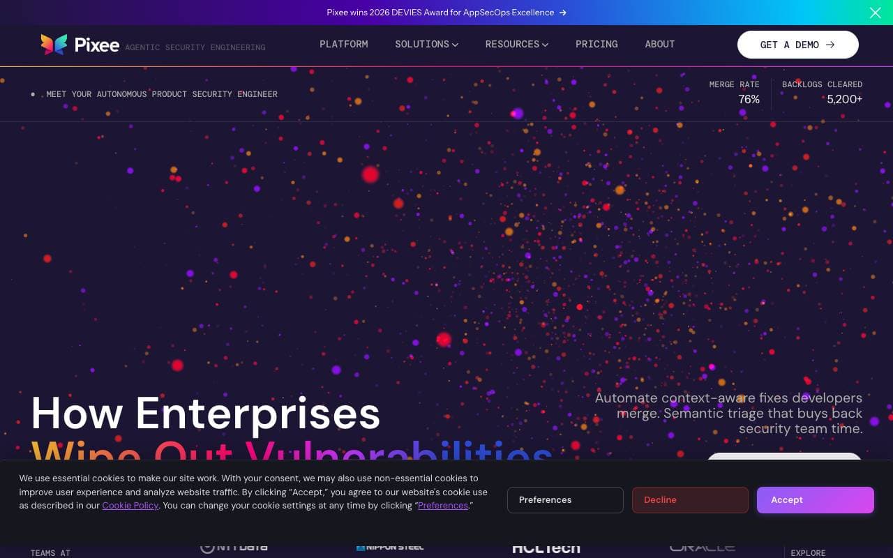 PixeeAI interface preview
