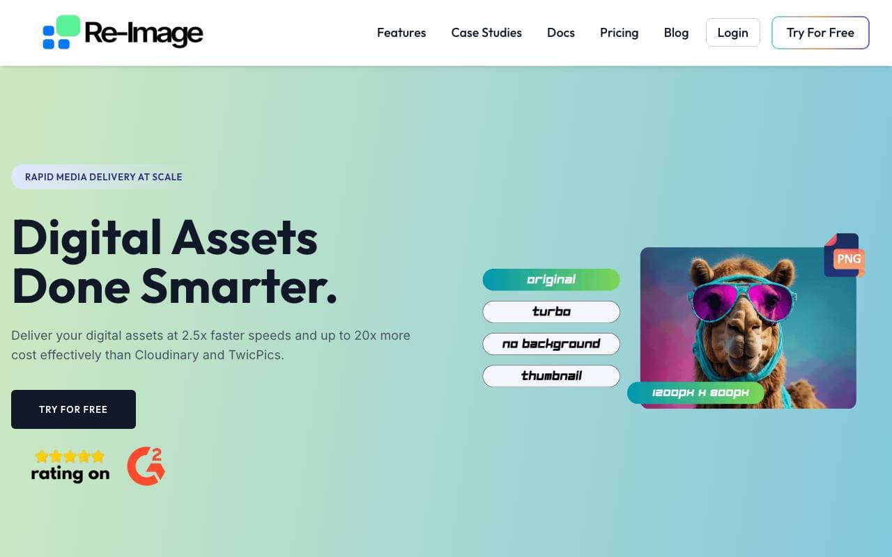 Re-Image interface preview