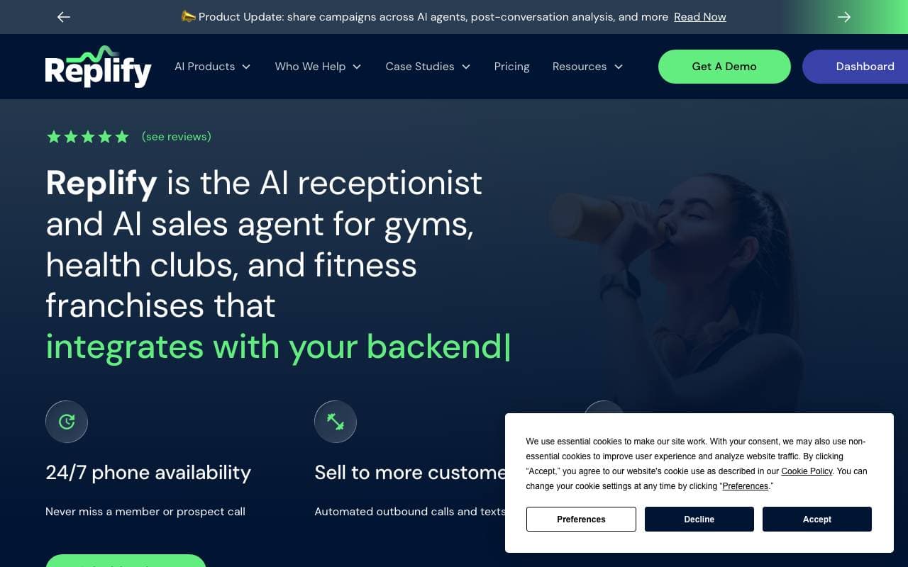 Replify interface preview