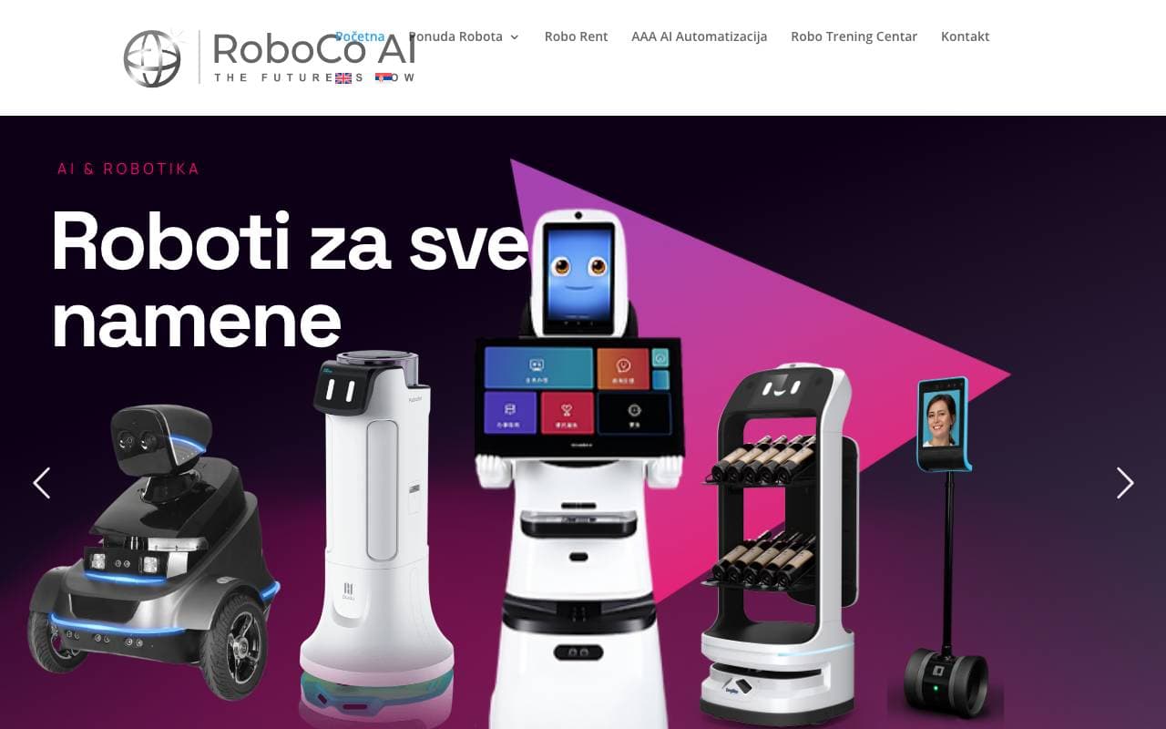 Roboco AI interface preview